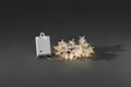 Produktbild: Konstsmide Weihnachtsbeleuchtung  LED Dekokette Acryl Sterne+Lichtsensor
