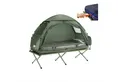 Produktbild: SoBuy Feldbett OGS32, Vorzelt Wasserdichtes Campingbett Campingliege Familienzelt Feldbett mit Zelt 1/2 Personen 7in1 Wurfzelt mit Luftpumpe,Campingzelt