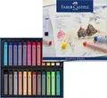 Produktbild: Faber-Castell 128324 - Softpastellkreiden, 24 Farben, weiche Pastellkreiden, leicht verwisch- und mischbar
