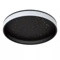 Produktbild: LED Deckenleuchte Sternenhimmel Schwarz Ø40 cm 2500-3000 K Deckenlampe dimmbar