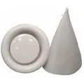 Produktbild: Buderus Standard Abluft-tellerventil Av125 Für Decken- Oder Wandmontage Dn125, Weiß, Einstellbar - 7738112049