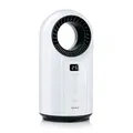 Produktbild: alpina Elektrischer Heizlüfter und Ventilator 1500W – Heizkörper mit Timer und Fernbedienung – Oszillierender Heizstrahler mit Kühl und Heizfunktion – 18 x 18 x 37 cm, Weiß