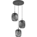 Produktbild: Eglo Hängeleuchte Romazzina, Schwarz, Metall, oval,oval, 110 cm, Lampen & Leuchten, Innenbeleuchtung, Hängelampen
