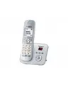 Produktbild: Panasonic KX-TG6821 Schnurlostelefon Anrufbeantworter mit Rufnummernanzeige DECT Pearly Silver (KX-TG6821GS)