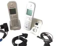 Produktbild: Panasonic Telefon KX-TG6821G DECT Schnurlostelefon 2 x - Silber Anrufbeantworter