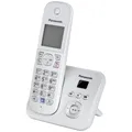 Produktbild: Panasonic KX-TG6821GS DECT Schnurloses Telefon Anrufbeantworter perlsilber