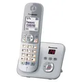 Produktbild: Panasonic KX-TG6821GS DECT-Telefon schnurlos Anrufbeantworter Festnetztelefon