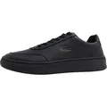 Produktbild: Lacoste Court Pro Herren sportlicher Schnürer in Schwarz, Größe 8.5 - 42,5