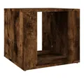 Produktbild: vidaXL Nachttisch Nachttisch Räuchereiche 41x40x36 cm Holzwerkstoff (1-St)