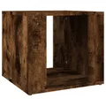 Produktbild: Nachttisch Räuchereiche 41x40x36 Cm Holz Nachtkonsole