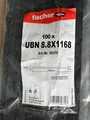Produktbild: Fischer Kabelbinder UBN 8,8x1168 schwarz, 69379, VPE 100 Stück