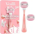 Produktbild: Gillette Venus ComfortGlide Spa Breeze Damen-Rasierer, 2 Ersatzklingen, Rosa