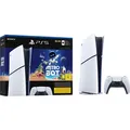 Produktbild: Sony PlayStation 5 Slim Digital Edition 1TB Konsole + Astro Bot Spiel - Weiß