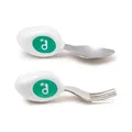 Produktbild: 2-teiliges Löffel- und Gabelset - Kleinkinderbesteck in wenigen Minuten erler...