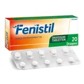 Produktbild: Fenistil Dragees, Dimetindenmaleat 1 mg/Tablette, Antiallergikum