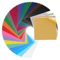 Produktbild: Vinylfolie Plotter 72 PACK Permanentem Klebefolien 305 x 305 cm Selbstklebend...