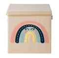 Produktbild: Lifeney Kinder Aufbewahrungsbox Regenbogen Kinderzimmer Spielkiste Spielzeugbox