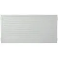 Produktbild: T&J Sichtschutzzaun LIGHTLINE weiß Sichtschutz Lamellenzaun, 180x90 cm