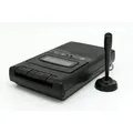 Produktbild: GPO CRS132B Kassettenrekorder mit externem Mikrofon und USB-Aufnahme - Schwarz