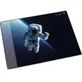 Produktbild: Schreibunterlage 40x53cm transparente Seitenleiste Astronaut