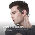 Produktbild: Shokz OpenRun Black kabellose Kopfhörer Open-Ear Sport Noice Cancel Stereo USB-C