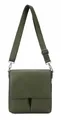 Produktbild: ITALYSHOP24 Schultertasche Damen Tasche Crossbody Umhängetasche Shopper Tablettasche Messenger, CrossOver Handtasche Unisex Bodybag Überschlagtasche Leder Optik Reise
