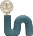 Produktbild: Luxus - Tischlampe Berlin - Blau - H15xØ6 - Armatur E27 - Keramik