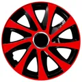 Produktbild: Radzierblende Drift EXTRA schwarz/rot 14 Zoll 4er Set