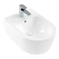 Produktbild: V&B Wand-Bidet AVENTO 37x53cm, 1 HL, mit Überlauf, weiß C-plus