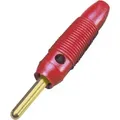 Produktbild: Bkl Electronic - 072149/g Bananenstecker Stecker, Gerade Stift-ø: 4 Mm Rot 1 St.