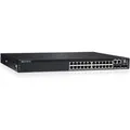 Produktbild: DELL N-Series N3224P-ON Managed L2 Gigabit Ethernet (10/100/1000) Power over Ethernet (PoE) 1U Schwarz (210-ASPU)