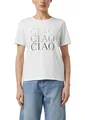 Produktbild: Comma Jersey-T-Shirt mit Strasssteinchen