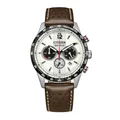 Produktbild: Citizen Herrenuhr Chronograph Eco-Drive Solar Braun Leder 10BAR CA4714-04A