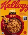 Produktbild: 6x Kellogg's Cereali Miel Pops Loops, Vollkornringe gemischt mit Honig, angereichert mit Vitaminen und Mineralstoffen 330g