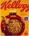 Produktbild: 6x Kellogg's Cereali Miel Pops Loops, Vollkornringe Gemischt Mit Honig 330g