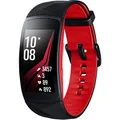 Produktbild: Samsung SM-R365NZRNXEF Small Gear Fit 2 PRO Smartwatch, französische Version, Rot