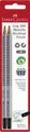 Produktbild: Faber-Castell Bleistift Faber Castell Bleistift Grip 2001 B silber 2er mit Radierer