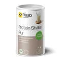 Produktbild: Raab Vitalfood® Bio Protein Shake Pur (500 g) - vegan & ohne Soja, Pur ohne Zusätze, Protein-Pulver mit 78 % Proteingehalt, neutraler Geschmack, glutenfrei, laktosefrei