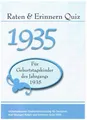Produktbild: Raten & Erinnern Quiz 1935 Karl Mangei