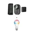 Produktbild: SwitchBot Smart Lock Ultra + Hub Mini Matter + Keypad Touch + gratis tink Basics White & Color E27 Bulb - Matter