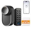 Produktbild: SwitchBot WLAN Smart Lock Ultra mit Fingerabdruck-Entsperrung, Elektronisches Türschloss mit Aufladbarem Akku, Türöffner per Fingerprint, Passcode, Smartphone, Alexa, Google, unterstützt Matter