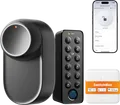 Produktbild: SWB W5600000BKH - Smart Lock Set + Hub Mini Matter + Keypad, schwarz