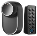 Produktbild: SwitchBot Smart Lock Ultra Touch Bundle  Bluetooth  Schwarz