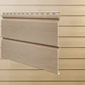 Produktbild: Fassadenverkleidung Canadian Siding MAX3 Rundprofil 2-Brett 3,85 m St. eichefarb