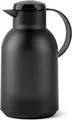Produktbild: EMSA Samba Isolierkanne Kunststoff dicht QuickPress Transluzent Schwarz 1.5L