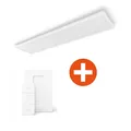 Produktbild: Philips Hue White & Color Ambiance Surimu Panelleuchte weiß + Philips Hue Dimmschalter V2 8721103044556