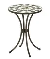 Produktbild: Dehner Blumenhocker Diana, Ø 41 cm, Höhe 54 cm, Metall, mosaikoptik, braun/grau/weiß
