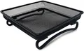 Produktbild: Feinmaschige Bodenfutterstation für Wildvögel Metall Futterschale 17,7x17,7 cm