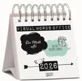 Produktbild: Verlag Korsch | Visual Words Office 2026 | Kalender | Deutsch | Spiralbindung