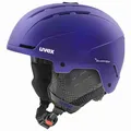 Produktbild: uvex Stance - robuster, effizient belüfteter Skihelm für Damen und Herren mit individueller Größenanpassung - Purple bash matt - 54-58 cm